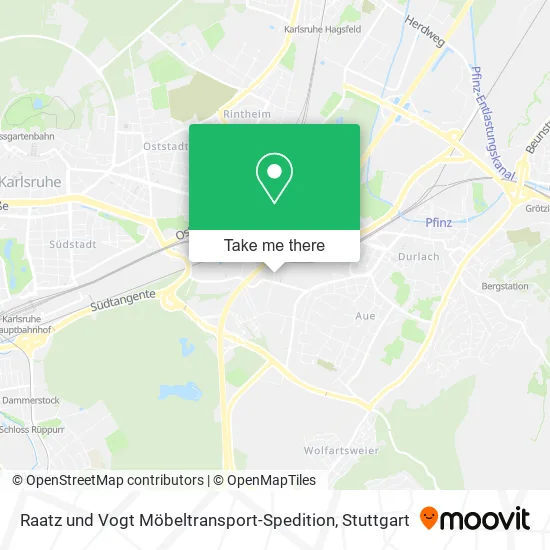 Карта Raatz und Vogt Möbeltransport-Spedition