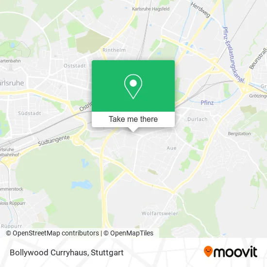 Карта Bollywood Curryhaus
