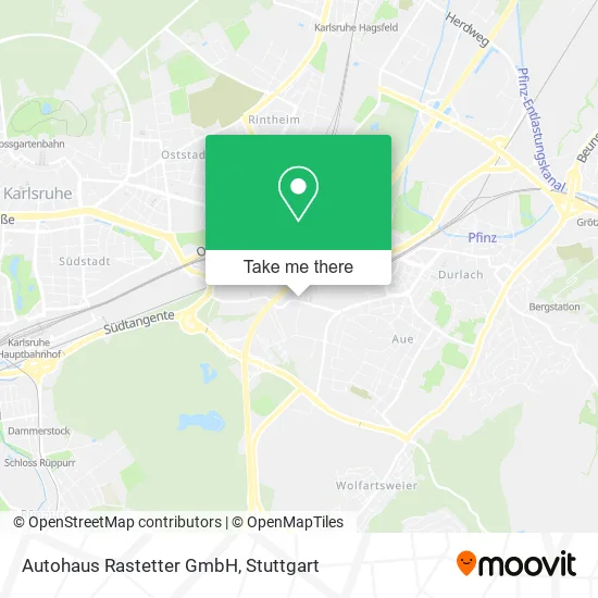 Карта Autohaus Rastetter GmbH