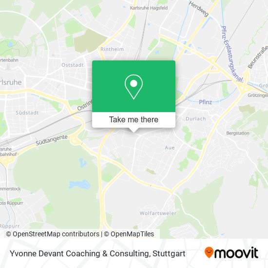 Карта Yvonne Devant Coaching & Consulting