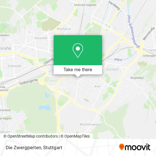 Карта Die Zwergperten
