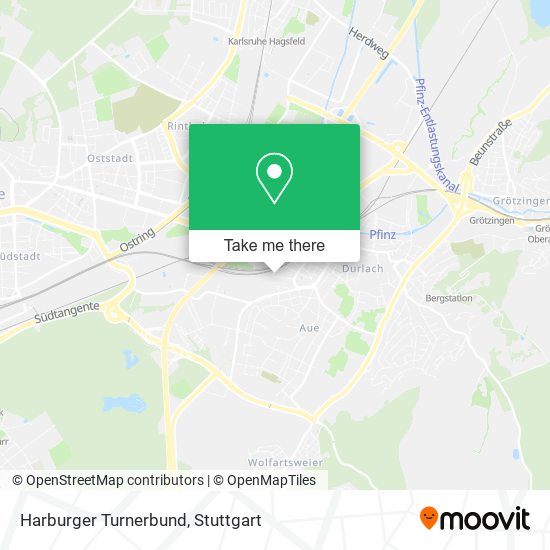 Harburger Turnerbund map