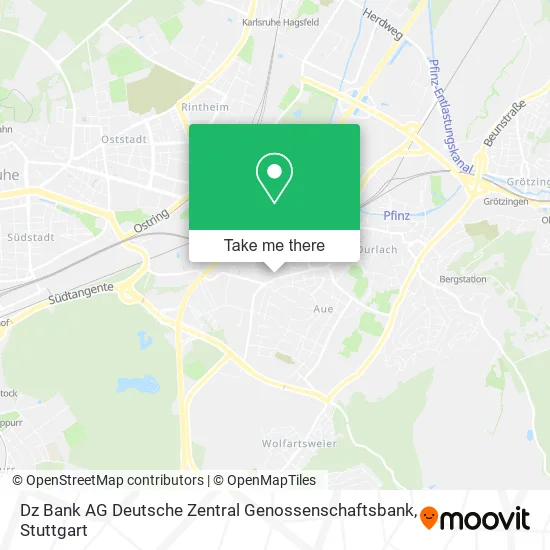 Карта Dz Bank AG Deutsche Zentral Genossenschaftsbank