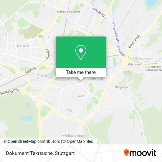 Карта Dokument Textsuche