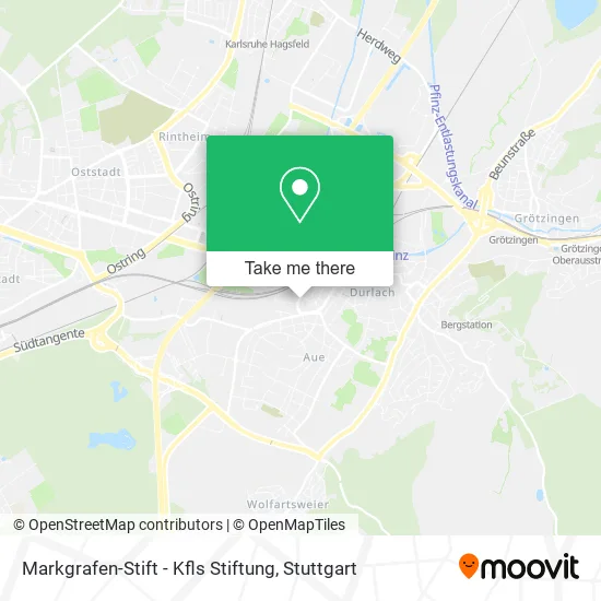 Карта Markgrafen-Stift - Kfls Stiftung