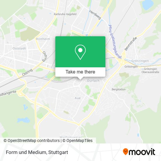 Карта Form und Medium
