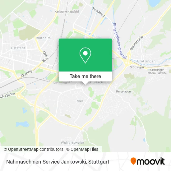 Карта Nähmaschinen-Service Jankowski