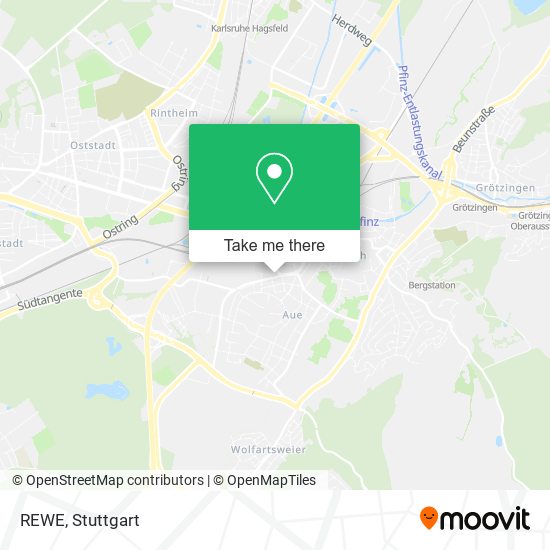 REWE map