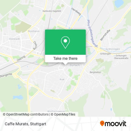 Карта Caffe Murats