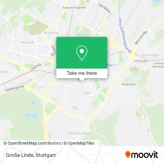 Карта Große Linde