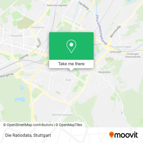 Карта Die Ratiodata