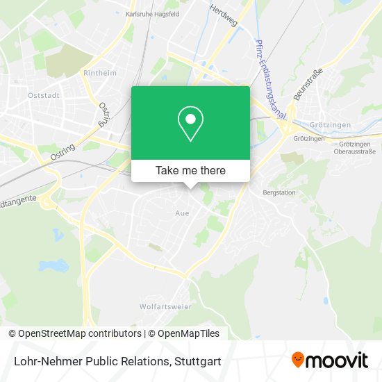 Lohr-Nehmer Public Relations map