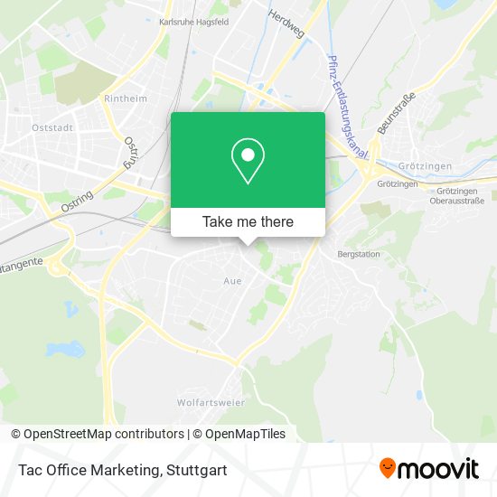 Tac Office Marketing map