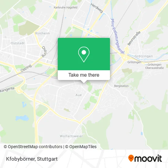 Карта Kfobybörner