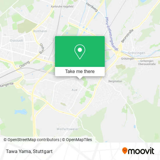 Карта Tawa Yama