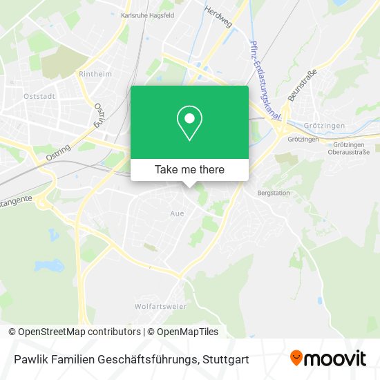 Pawlik Familien Geschäftsführungs map