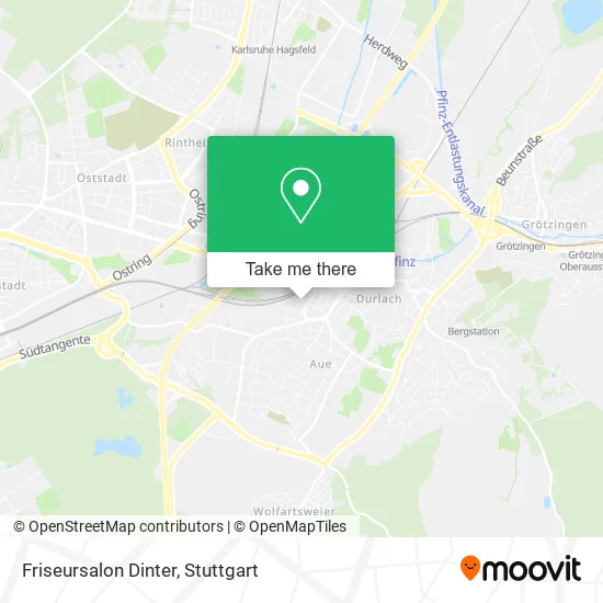 Карта Friseursalon Dinter