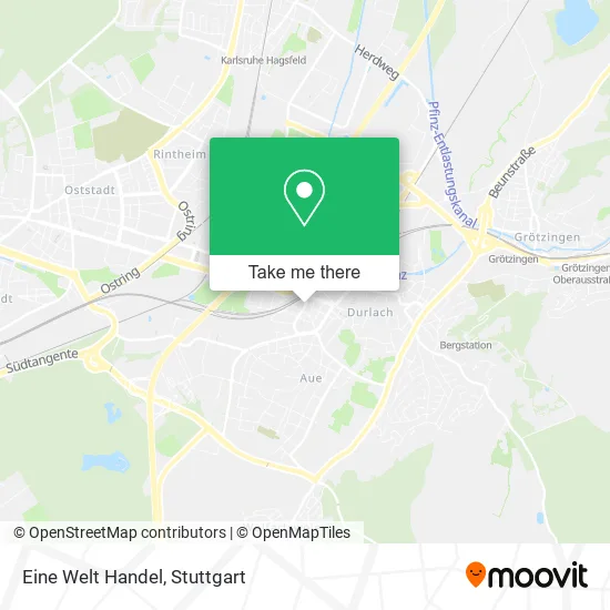 Карта Eine Welt Handel