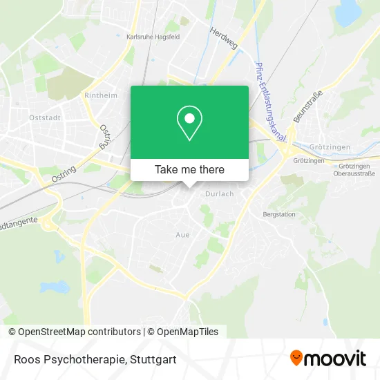 Карта Roos Psychotherapie
