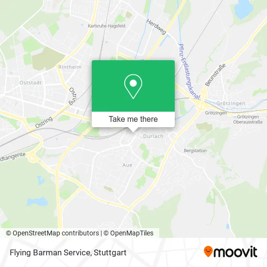 Карта Flying Barman Service