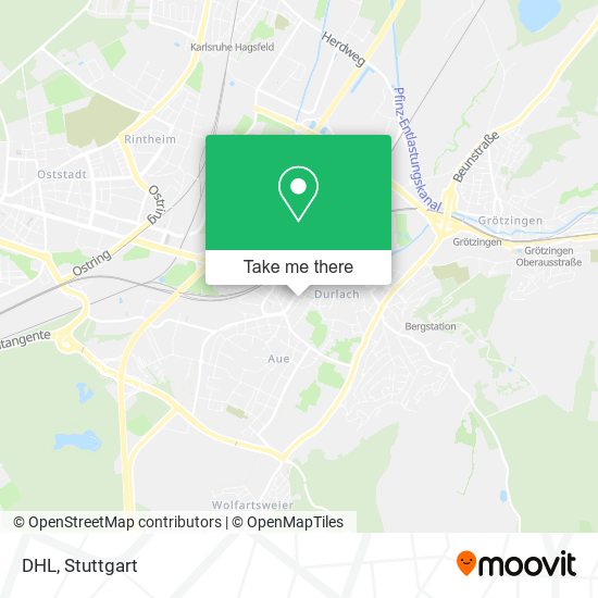 Карта DHL