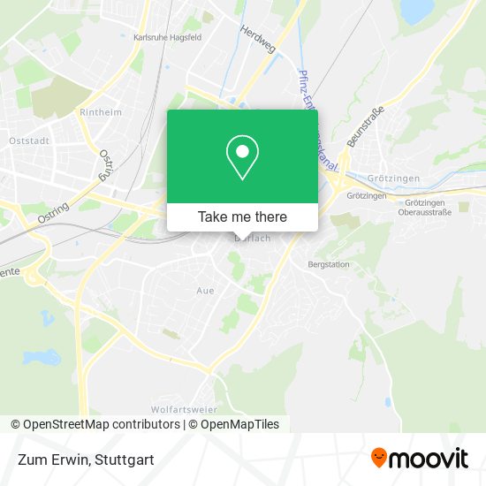 Карта Zum Erwin