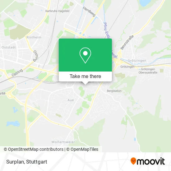 Карта Surplan