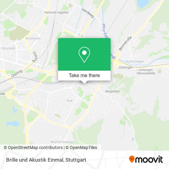 Brille und Akustik Einmal map
