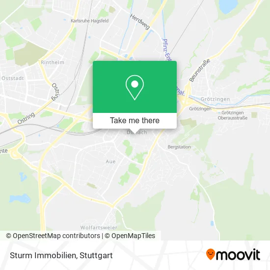 Карта Sturm Immobilien