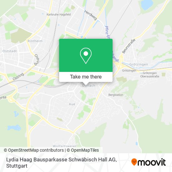 Lydia Haag Bausparkasse Schwäbisch Hall AG map