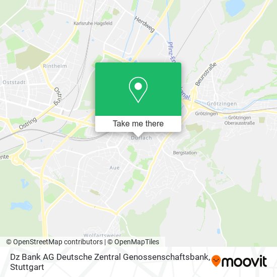 Dz Bank AG Deutsche Zentral Genossenschaftsbank map