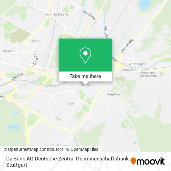 Карта Dz Bank AG Deutsche Zentral Genossenschaftsbank
