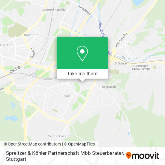 Spreitzer & Köhler Partnerschaft Mbb Steuerberater map