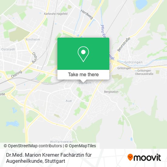 Dr.Med. Marion Kremer Fachärztin für Augenheilkunde map