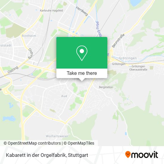 Kabarett in der Orgelfabrik map
