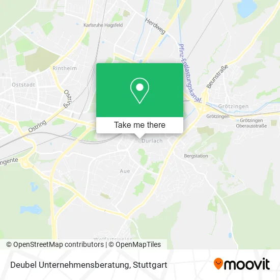 Карта Deubel Unternehmensberatung