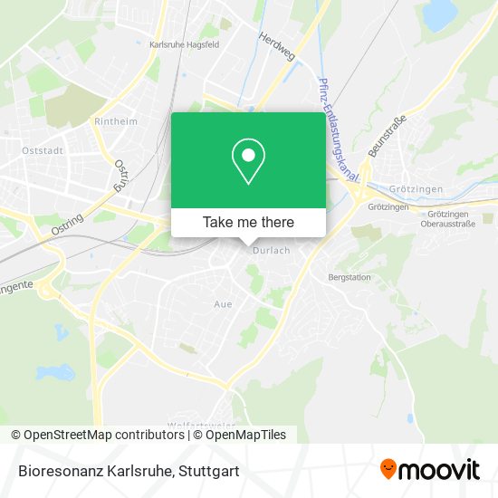 Bioresonanz Karlsruhe map