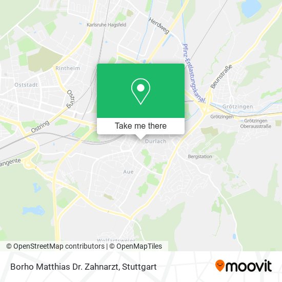 Borho Matthias Dr. Zahnarzt map