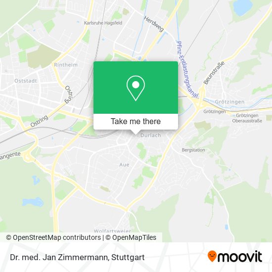 Dr. med. Jan Zimmermann map