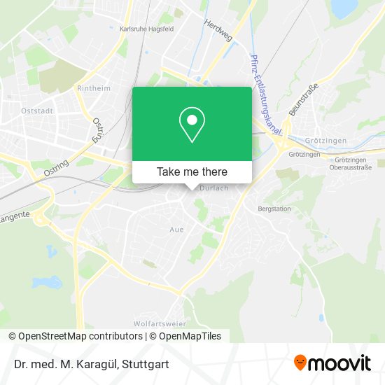 Dr. med. M. Karagül map