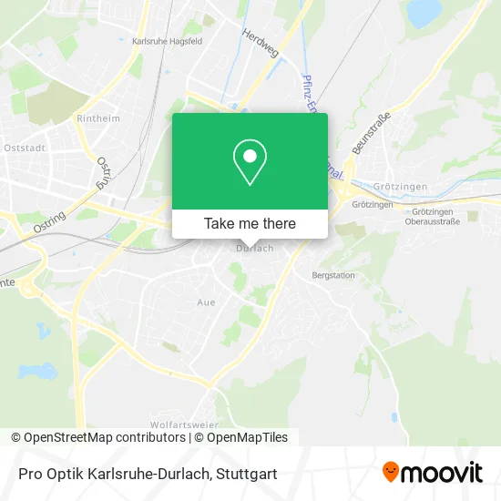 Карта Pro Optik Karlsruhe-Durlach