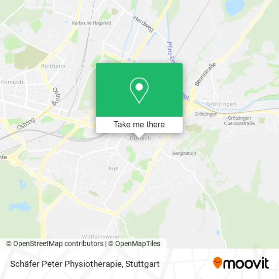 Карта Schäfer Peter Physiotherapie