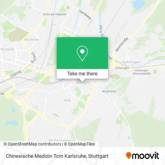 Карта Chinesische Medizin Tcm Karlsruhe