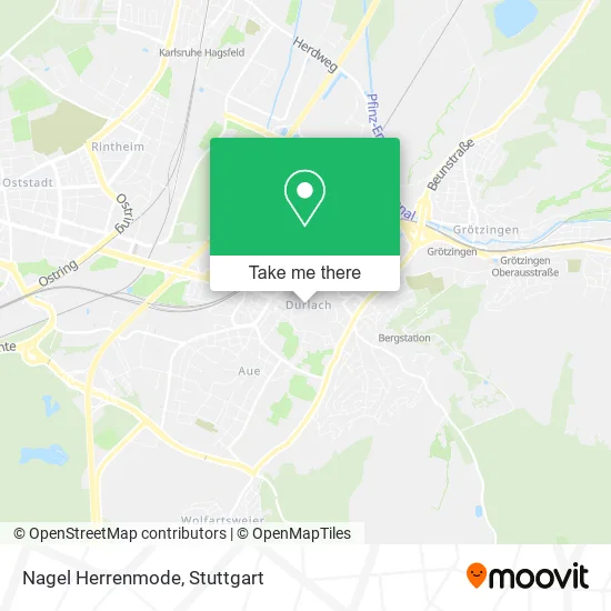 Карта Nagel Herrenmode