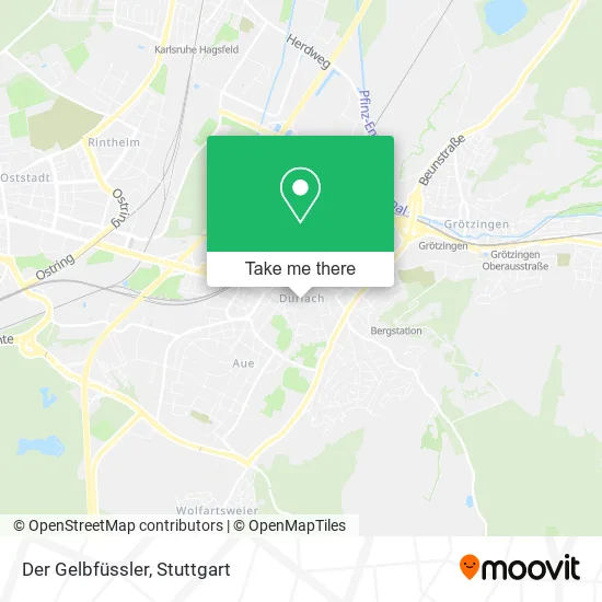 Карта Der Gelbfüssler