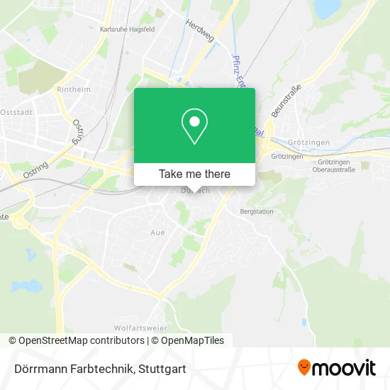 Карта Dörrmann Farbtechnik