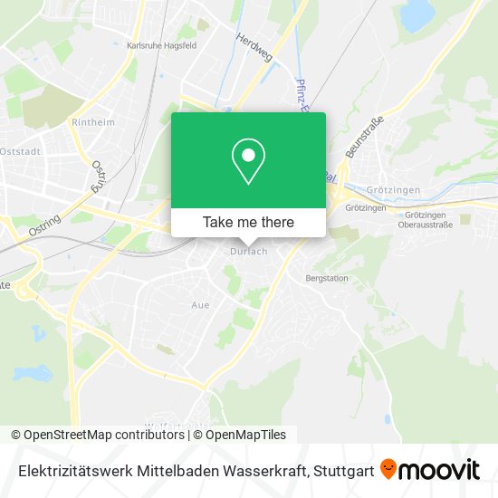 Elektrizitätswerk Mittelbaden Wasserkraft map