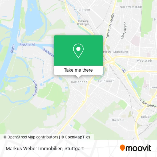 Карта Markus Weber Immobilien