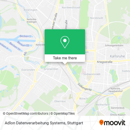 Adlon Datenverarbeitung Systems map