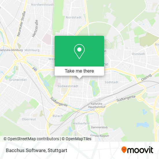 Карта Bacchus Software